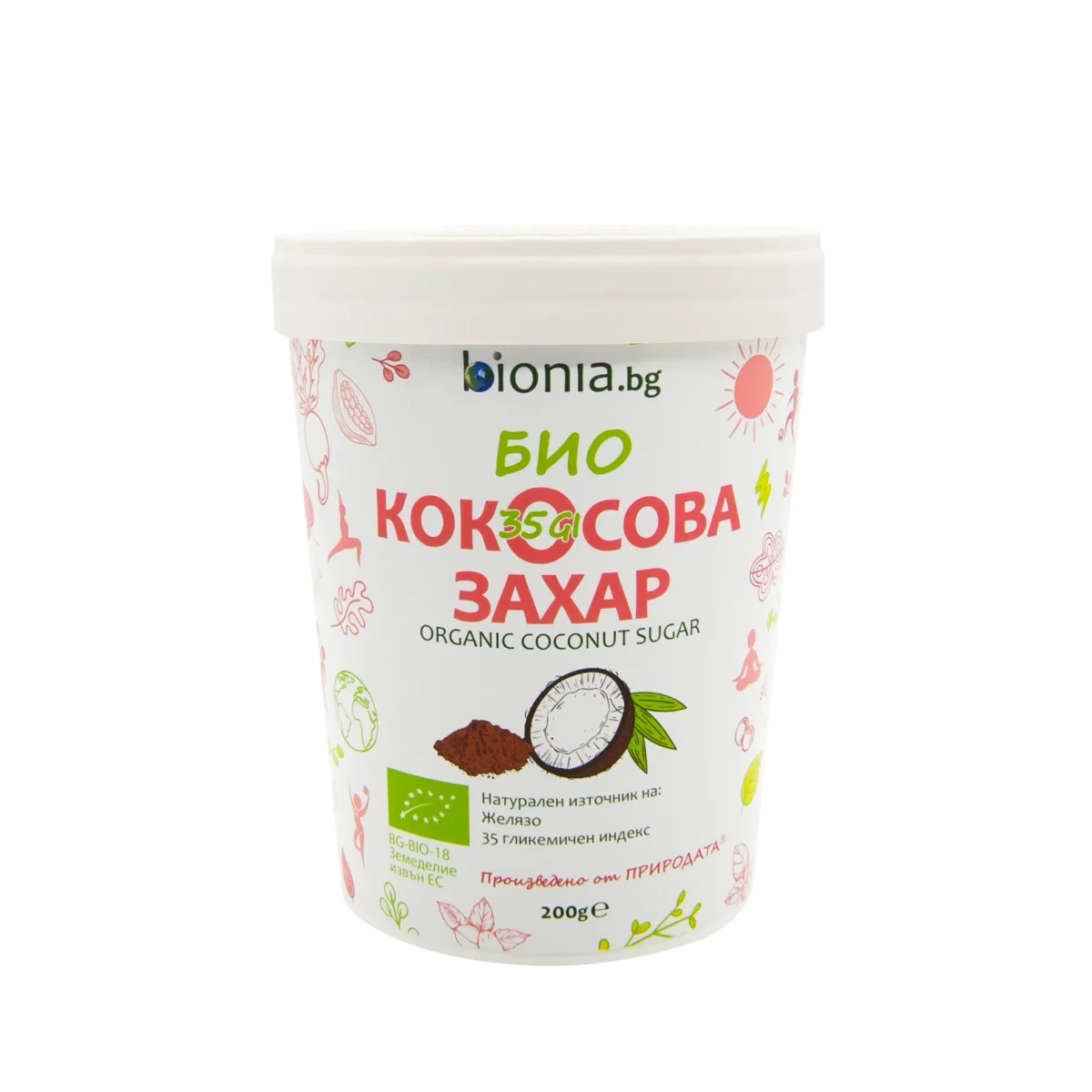 БИО Кокосова захар - ℮ 200 g - Image 4