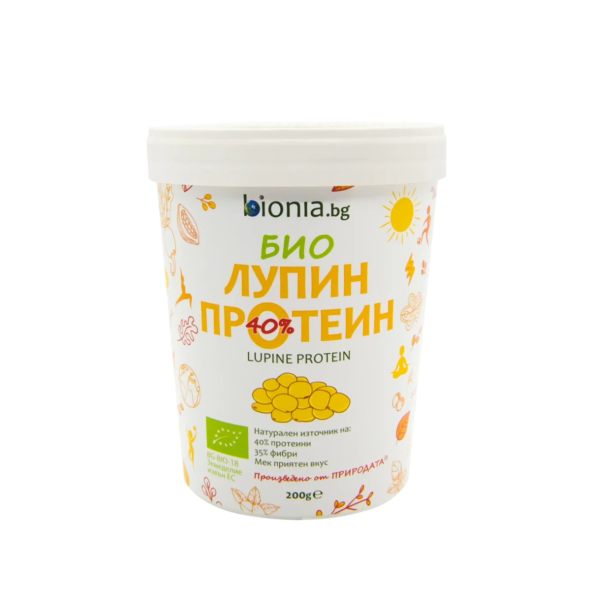 БИО Лупин протеин - ℮ 200 g - Image 4